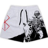 Anime Berserk šortai Madingi laisvalaikio treniruoklių salės šortai vasarai Tinkliniai kvėpuojantys vyriški Moterų krepšinio bėgimo greitai džiūstančios trumpos kelnės L