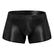 Vyriški šilkiniai bokseriai-trumpikės Apatiniai vasariniai paplūdimio šortai Bikini apatinė dalis XL juoda