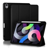 „iPad Air 4 Case“, 10,9 colio, 2020 m. „iPad Air“ 4 kartos dangtelis A2316 A2324 A2325 A2072, išmanusis dėklas, skirtas „iPad Air“(4-oji)Pieštuko laikiklio dangtelis iPad Mini 6 2021 juoda