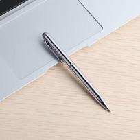 Mini metalinis tušinukas, besisukantis kišeninio dydžio rašiklis Nešiojamas tušinukas mažas aliejinis rašiklis Išskirtinės trumpos biuro ir mokyklos reikmenys package include:1pc