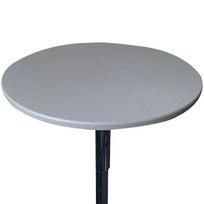 6 spalvų apvalus 60-130 cm elastingas staltiesės apsauginis stalo užvalkalas, atsparus vandeniui 60CM pilka