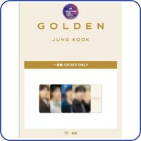 [YZY POB] BTS-JUNGKOOK GOLDEN(TIK Gimimo vieta) 1(POB ONLY)