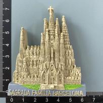 Ispanija Italija Šveicarija Kraštovaizdžio architektūra Magnetai ant šaldytuvo Turistinis suvenyras Šaldytuvo magnetiniai lipdukai Magnetas Namų dekoracija
