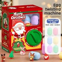 Mašina kiaušinių sukimo Kalėdų Gashapon žaislų mašina Buitinė mini animacinių filmų lėlė susukta kiaušinių blindės dėžutė mergaitei dovanų dėžutė