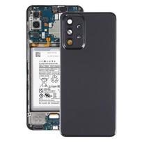 Skirtas Samsung Galaxy A23 5G SM-A236A originalus baterijos galinis dangtelis su fotoaparato objektyvo dangteliu juoda