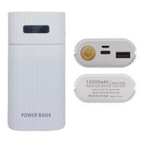 „Power Bank“ dėklas Universalus Patogus, nesuvirinamas Ugniai atsparus smūgiams greitas įkrovimas su LED B