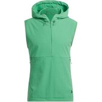 Adidas Wind.Rdy Vienspalvė Šilta Vandeniui Atspari Laisvalaikio Liemenė su Gobtuvu Vyriška Liemenė Žalia IW2816 M