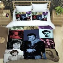 Dainininko H-Harry-Styles patalynės komplektai išskirtinis lovos reikmenų rinkinys užvalkalas ant antklodės lovos pledų komplektas patalynės komplektas prabangi gimtadienio dovana 70x133cm 2pcs