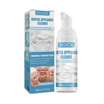 EELHOE Ortodontinis putų valiklis breketams Pašalina breketų dėmes Valymo priežiūra 60ml