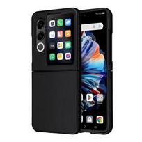 Telefono dėklas, skirtas ZTE nubia Flip PC + odinis smūgiams atsparus apsaugos nuo kritimo dangtelis for ZTE Nubia Flip 2 juoda