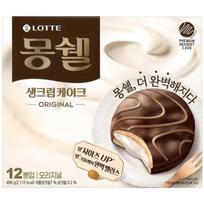 [LOTTE] Moncher šviežio kremo pyragas 408g Original