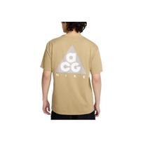 Nike Max90 ACG Back Logo Print Loose Comfortable Fashion Short Sleeve T-Shirt Men Tops Parachute-Beige HJ0799-297 M