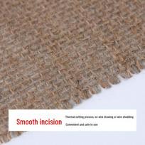 Natural Jute Burlap Fabric for Curtains and Decoration Bags 1m Width / 18#