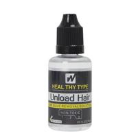 UV Lempos Plaukų priauginimo rinkinys 8 Anti-UV apsauginiai dangteliai, 2 x 30g UV klijai, 2 x 30ml Klijų valiklis, Greitai džiūstantys UV plaukų priauginimai ir Plaukų formavimo įrankiai glue remover