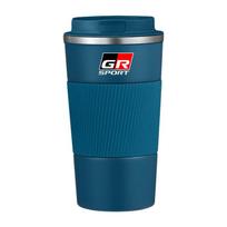 Nerūdijančio plieno GR Gazoo Racing emblema Kavos termosas Termokubilas Toyota Rav4 Corolla Camry Aqua Yaris Cross Auris Blue-GR