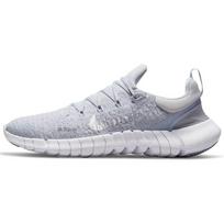Nike Free Run 5.0 Platina Metalinė Sidabrinė Moteriški Sportbačiai Pilki Vaiduoklis CZ1891-002 36