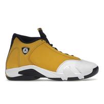 Air Jordan 14 Retro Ginger Vyriški sportbačiai Geltoni Šviesiai-Imbiero Spalvos Juodi 487471-701 41