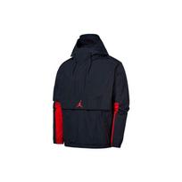 Jordan Jumpman Classics Raidės Logotipas Laisvalaikio Sportinis Džemperis su Gobtuvu Vyriškos Striukės Juoda CV1865-010 XS