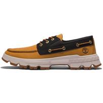 Timberland Mokasinų Stiliaus Odiniai Patogūs Sportiniai Patvarūs Žemakulniai Laisvalaikio Batai Vyriški Batai Juodi Geltoni A2AK5231 43.5