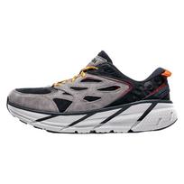 HOKA Clifton L Suede Juodi Mėnulio Uolos Unisex Sportbačiai 1122571-BLRK 41 gray