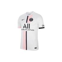 Nike Paris Saint-Germain išvykos trumpomis rankovėmis treniruočių marškinėliai 21-22 m. sezonas Vyriški sportiniai marškinėliai Balti CV7902-101 M