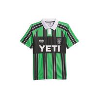 Adidas Originals X No-Comply X Austin FC Bendro Prekės Ženklo Raidžių Juostelė Polo Futbolo Marškinėliai Vyriški Viršutiniai Drabužiai Daugiaspalvis IL9633 XS