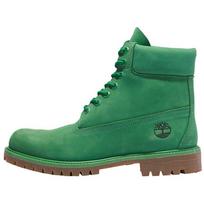 Timberland 6 Colių Premium Batai 50-mečio - Vidutiniškai Žali Unisex Sportbačiai TB0A5VMH-J30 43