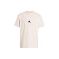 Adidas ZNE. Marškinėliai Vienspalviai Su Logotipu Laisvi Apvalia Kaklo Iškirpte Trumpomis Rankovėmis Vyriški Viršutiniai Drabužiai Smėlio spalvos IR5236 M