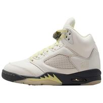 Air Jordan 5 Retro Luminous Green Moteriški sportbačiai Cream Sail Anthracite IM7592-130 35.5