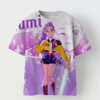Kpop Demonų Medžiotojai Vaikų Drabužiai Trumpomis Rankovėmis Marškinėliai Kpop Demonų Medžiotojai Tigras Harajuku Marškinėliai Berniukams Mergaitėms Dovana children100