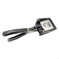 Nuotraukų kirpimo rankinis perforatorius Rankinis nuotraukų karpytuvas Popieriaus kirpimo įrankis biurui, namams, mokyklai, viešai 3.2cmx2.5cm