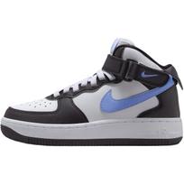 Nike Air Force 1 Lengvai įsispiriami Patogūs Minkšti Neslystantys Patvarūs Vidutinio aukščio Vaikams Sportbačiai Vaikams Sportbačiai Juodi Balti Mėlyni FN1193-600 36