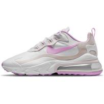 Nike Air Max 270 React 'White Fuchsia Glow Platinum Violet' Moteriški sportbačiai Laisvalaikio batai CZ1609-100 36.5