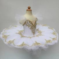 Baleto kostiumai, Kostiumai, Nėriniuotos pūstos princesės suknelės, Mielos tinklelio mergaitės, Baleto kostiumai 160 balta