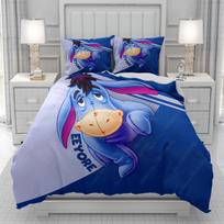 Mikė Pūkuotukas Asilas Antklodės Užvalkalas Vyrams Moterims/Vaikams Vaikas Spausdinimas Animacinis Patalynės Komplektas Antklodė Lova Minkšta Dropshipping 135x200cm 2pcs