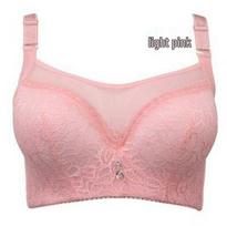 Didelio dydžio juostelės liemenėlė - Plona, reguliuojama, kvėpuojanti, patogi ir seksuali C/D kaušelis 3267 85CD/38CD rožinė