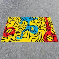 Menas K-Keith-H-Haring Vėliavos Namų Dekoras Gobelenai Vėliavos Fono Dekoracijos Vaikų Vėliavos Šventinės Dekoracijos Fonas 50x70cm