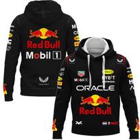 Amerikietiško stiliaus vyriški rudens lenktynių ir motociklininkų drabužiai, Red Bull nišos stilius, universalus viršutinis drabužis, naujas margintas ilgomis rankovėmis S
