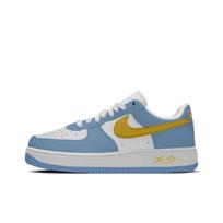 Kobe Bryant x Nike Air Force 1 Low Protro Čempionų Miesto Vyriški Sportbačiai Mėlyni Darbiniai Mėlyni Viršūniniai Balti Metaliniai Auksiniai IM0583-400 38