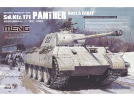 Meng Model - German Medium Tank Sd.Kfz. 171 Panther Ausf. A Early, 1/35, TS-046