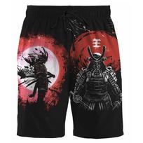 CLOOCL prekės ženklo šortai Japoniški Sakura Samurai 3D Visur Spausdinti Paplūdimio šortai Vyrai Moteriški Gatvės Harajuku Stilius Vasariniai laisvalaikio šortai S