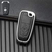 Automobilio raktų dėklas, skirtas Ford Fusion Mustang Explorer F150 Edge Mondeo Mk5 Focus Mk4 2019 2020 2021 Apima priedus raktų pakabukas