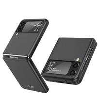 Z Flip 4 Capa, skirtas Samsung Galaxy Z Flip 4 5g Case Ultra plonas matinis kietas kompiuterio dangtelis, skirtas Samsung Z Flip 3 4 Flip4 Flip3 dėklui For Galaxy Z Flip 4 juoda