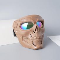 Kaukolės kaukė Apsauginiai akiniai Motociklų akiniai Veido kaukė nuo vėjo ir smėlio Anti-UV dviračių akiniai