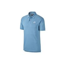 Nike Sportiškas apykaklės trumpomis rankovėmis polo marškinėlis Vyriški viršutiniai drabužiai Mėlynas CJ4457-424 XL gray