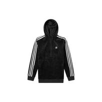 Adidas Originals Cozy Half-Zip Hoodie Pullover Sweatshirt Men Tops Black DX3625 S