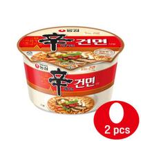 Nongshim Shin Ramyun Nekeptų/džiovintų makaronų puodelis 77g (2 Parinktys) 2PCS