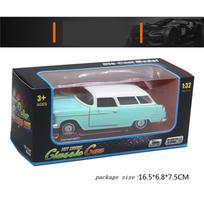 1/32 „Cadillac“ senovinio automobilio modelio žaislas, saugaus atsitraukimo mechanizmas, didelio našumo, didelio modeliavimo lengvojo lydinio automobilio modelis vaikams 1/32-Size:13*5*3.8cm šviesiai žalios spalvos
