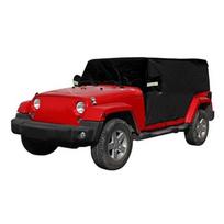 Vandeniui atsparus bet kokiam orui priekinio stiklo skėtis nuo saulės odinis automobilio uždangalas tinka Jeep Wrangler JK JL 4 durų versijai išoriniai priedai Cloth