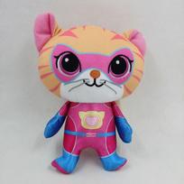 Super Kitties pliušinių kačių komanda – pliušinės katės žaislinė lėlė 18cm 85g